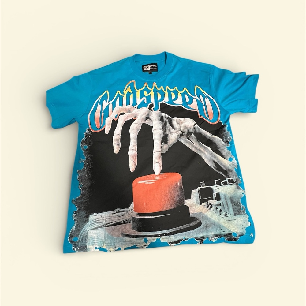 Godspeed Graphic T-Shirt - Teal